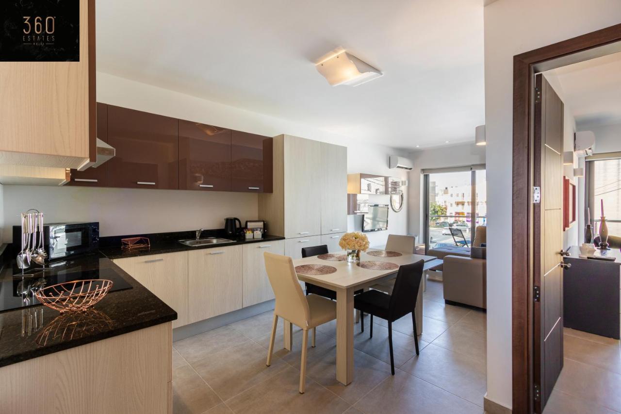 High-End Central Apt With Comfy Bed & Super Wifi By 360 Estates San Gwann Luaran gambar