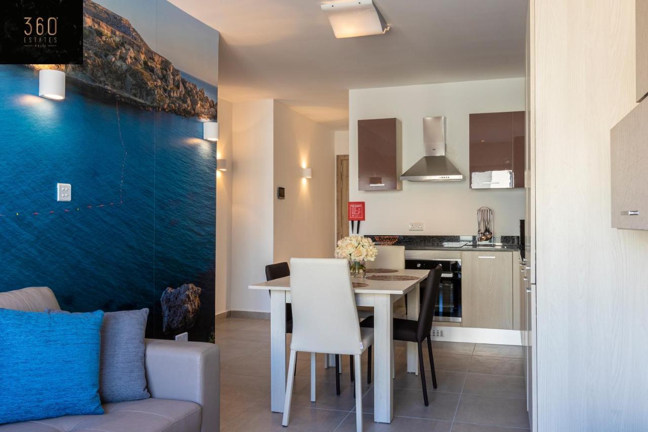 High-End Central Apt With Comfy Bed & Super Wifi By 360 Estates San Gwann Luaran gambar